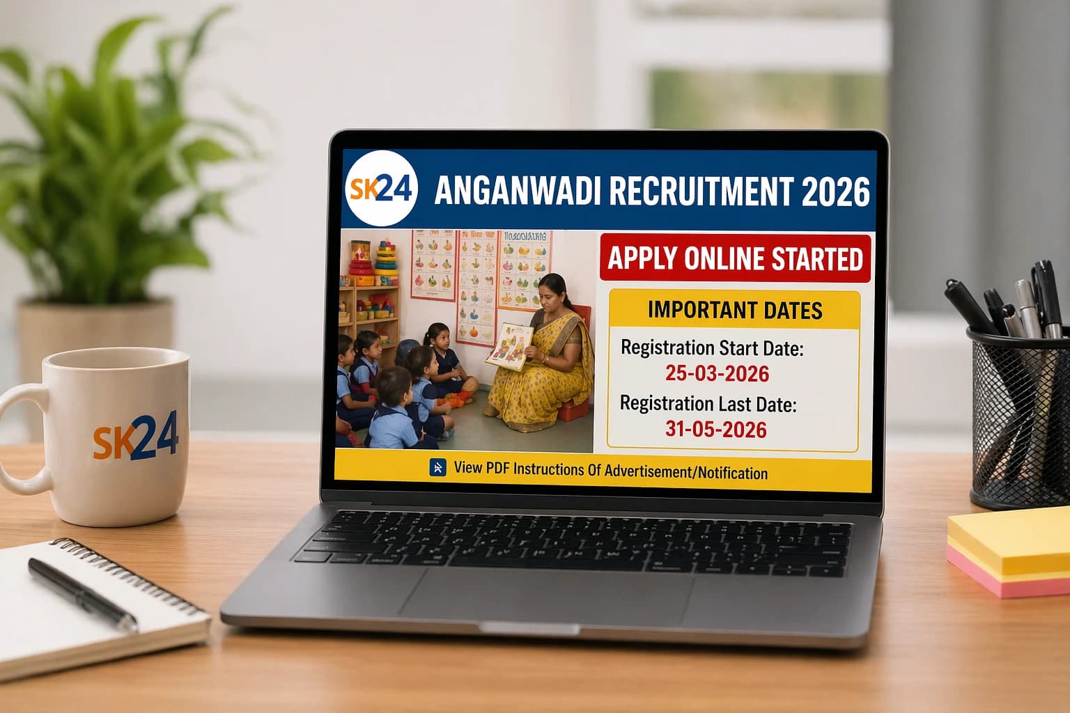 Anganwadi Combined Training Entrance 2026 Recruitment 2026
