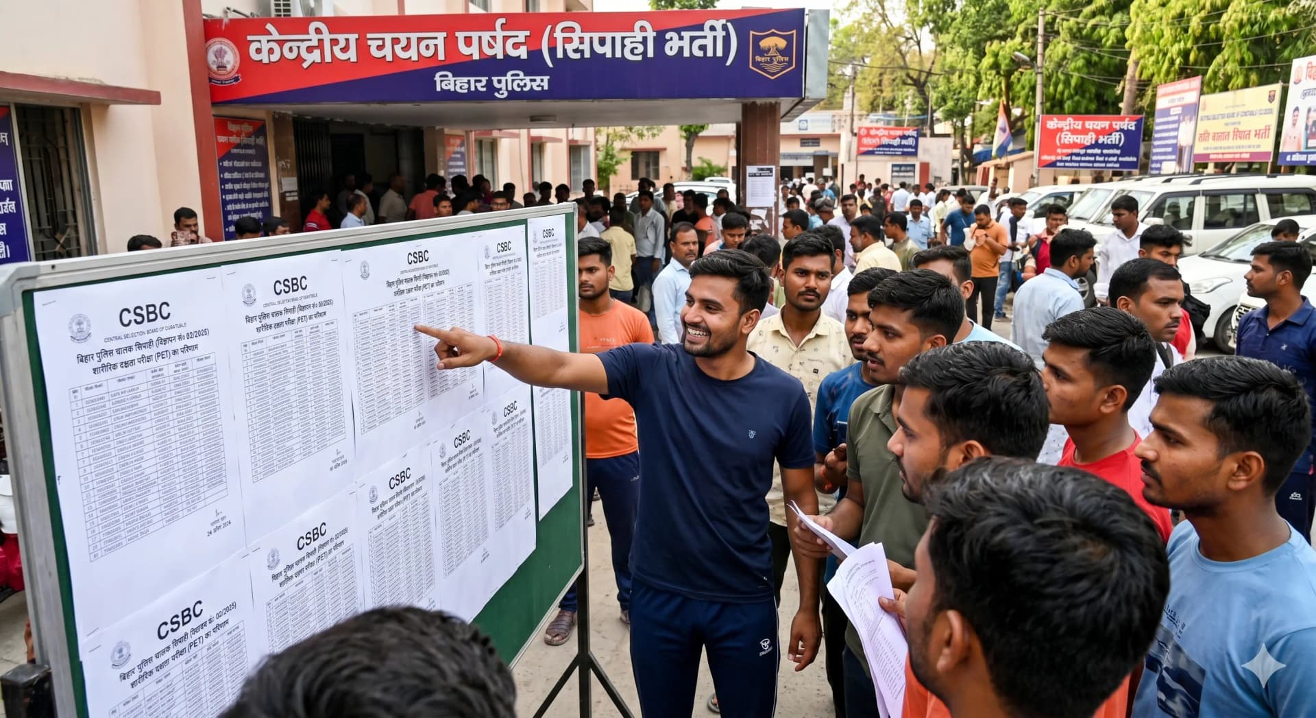 CSBC Bihar Police Driver PET Result 2026