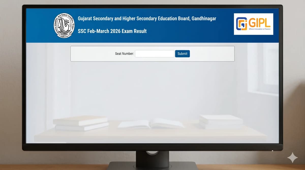 GSEB SSC Result 2026: Gujarat Board 10th Result OUT
