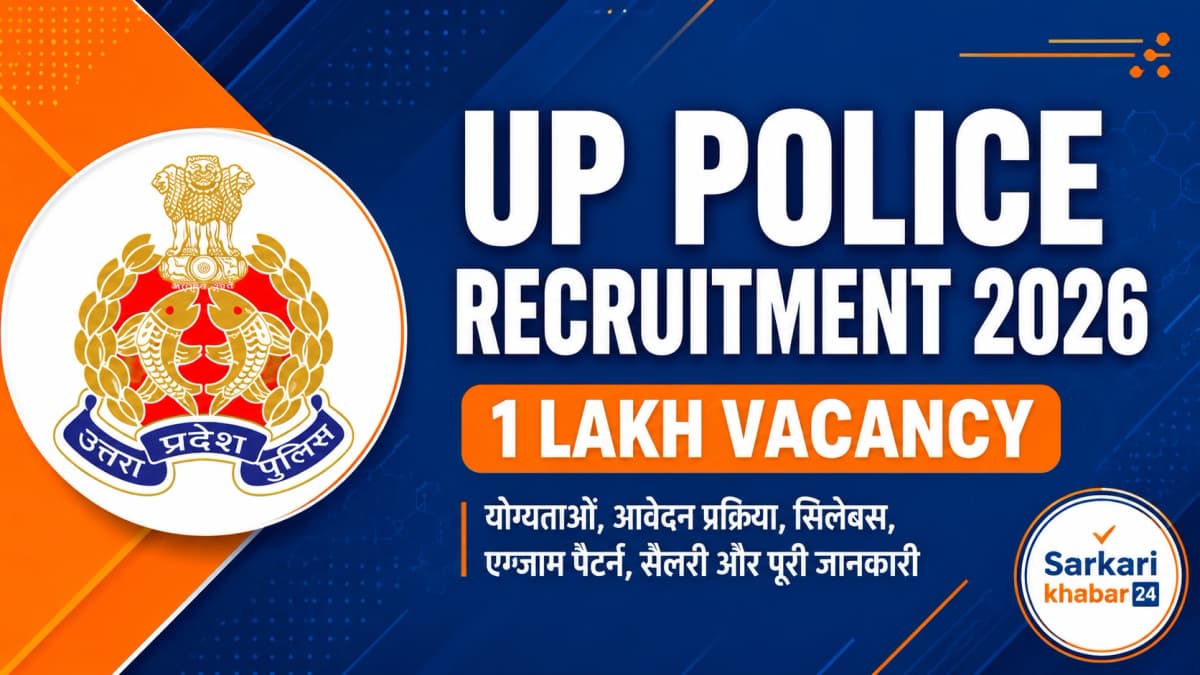 UP Police Recruitment 2026