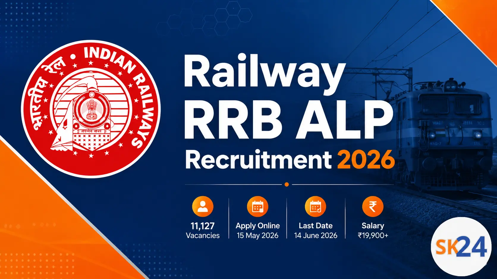 Railway RRB ALP Online Form 2026 (11,127 Posts) โ Start