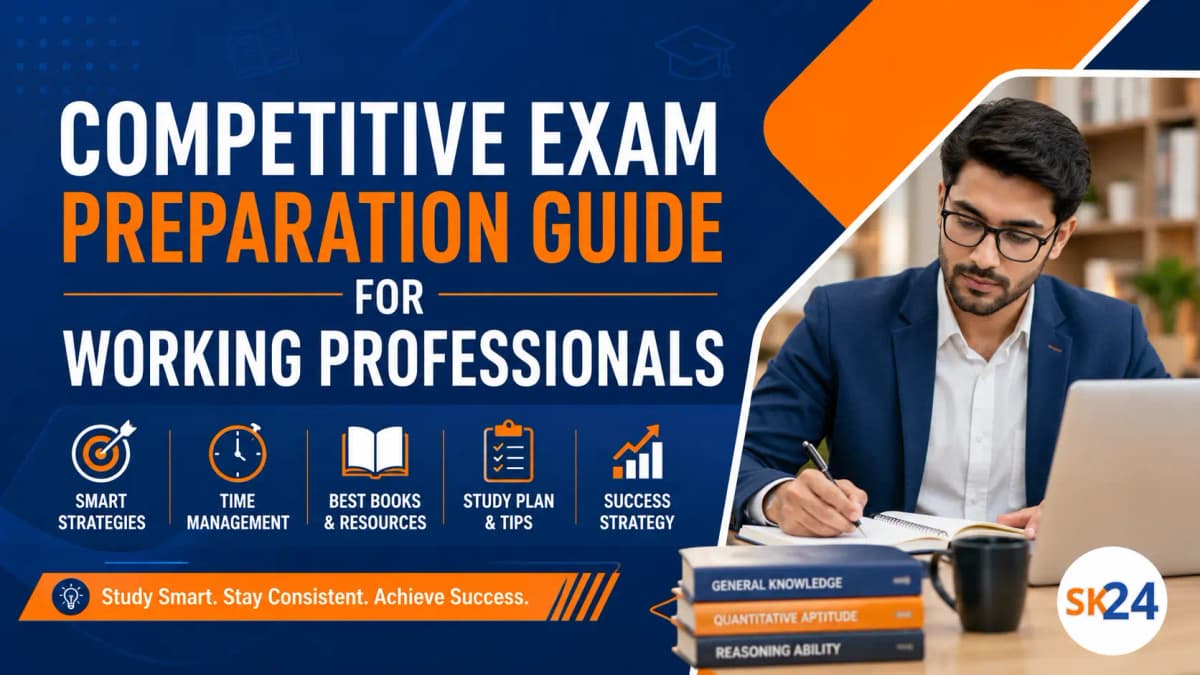 Competitive Exam Preparation Guide for Working Professionals
